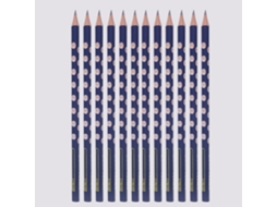 Lápis Triangulares Faia Hb para Escrita e Pintura 12un
