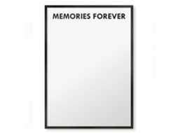 Magnetic Board Memories Forever For The Living Room Espelharte (50x70 Cm)