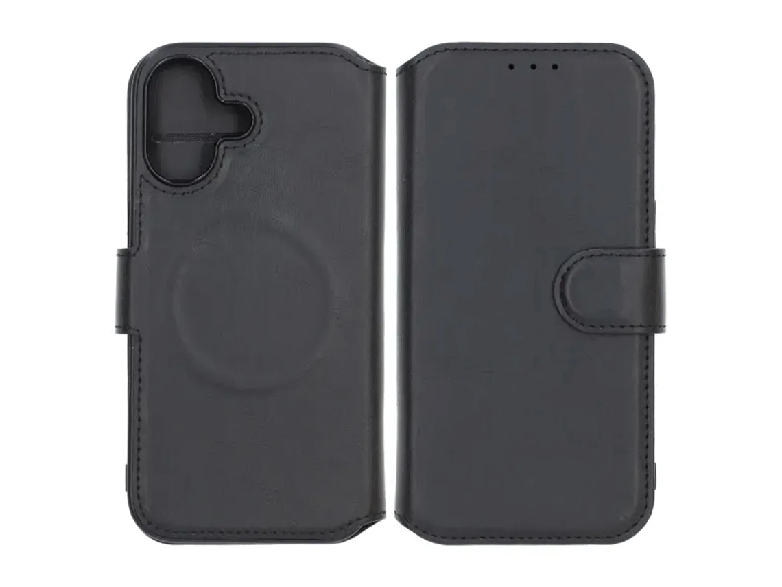 Capa Carteira Rv Para Iphone 17 Preta