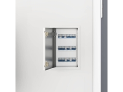 Vidaxl Painel De Acesso Branco 33 X 23 X 3 Cm Aço