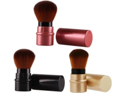 Conjunto de 3 alicates de maquiagem retráteis para viagem