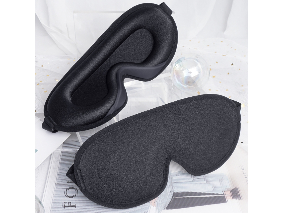 Máscara de Dormir Aprimorada, Perfeita para Quem Dorme de Lado, 3d Ultramacia e Agradável À Pele, Ideal para Mulheres, Homens e Crianças AQUAFORGE