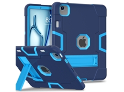 Capa Para Tablet Lurelia, Compatível Com Ipad Air/ipad 5, Azul Marinho, Silicone, Função Sono, Proteção Antiquedas