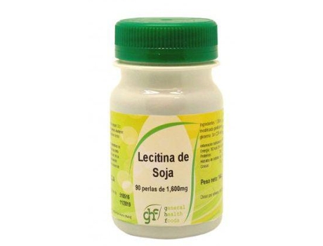 General Health Foods Lecitina 1200 mg 90 Pérolas 60 gr