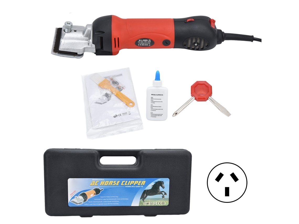 Aparelho eléctrico para animais e cavalos, 690w, ajustável, lâmina afiada, ficha EU 220v 50Hz, fácil para agricultores LAXISCREED