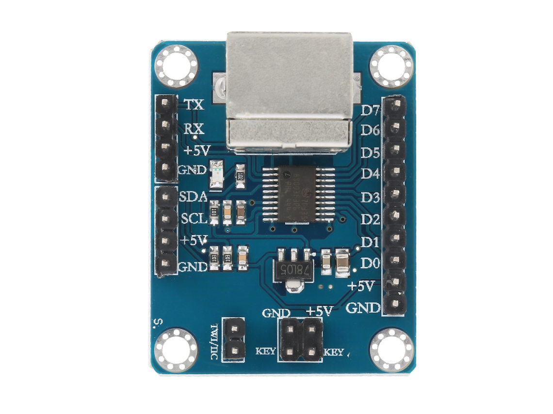 Módulo Desenvolvimento Driver Teclado Ps2 Com Transmissão Twi/iic Porta Série