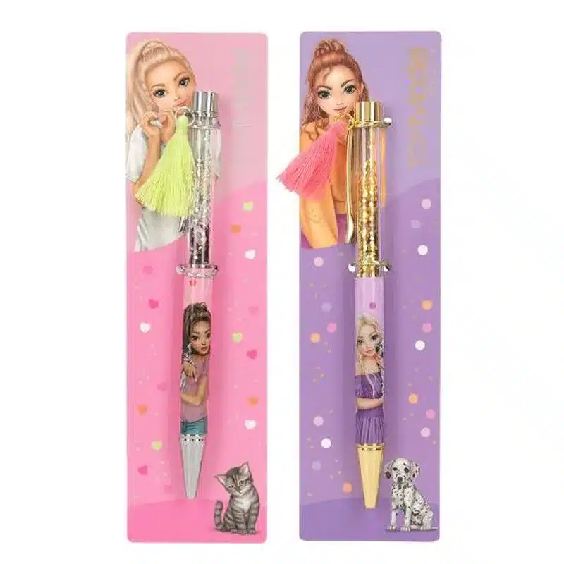 Bolígrafo Top Model Con Confeti Multicolor Modelos Surtidos 12845 Depesche Depeschemás De 5 Años