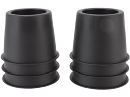 Conjunto De 6 Almofadas Antivibração Redondas Pretas 7,6 Cm (3