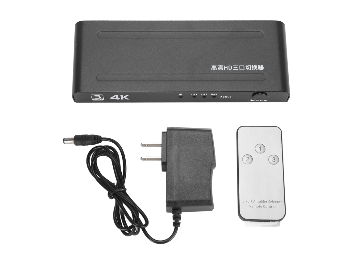 Hdmi Switch 3 em 1 Out 4k*2k60hz EOOCOO