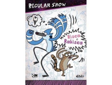 Livro Regular Show - Risca e Rabisca de Brandon T. Snider