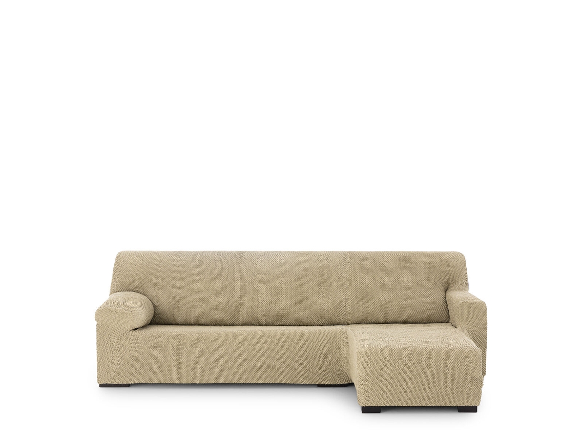 Capa para chaise longue de braço curto direito EYSA THOR Bege 110 x 110 x 310 cm