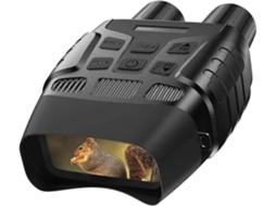 Binóculos de Visão Noturna para Adultos Binóculos de Caça com Alcance de Visão Diurna e Noturna para Caça Posicionamento Vigilân-Preto YIZHOOD (Outlet Grade A)