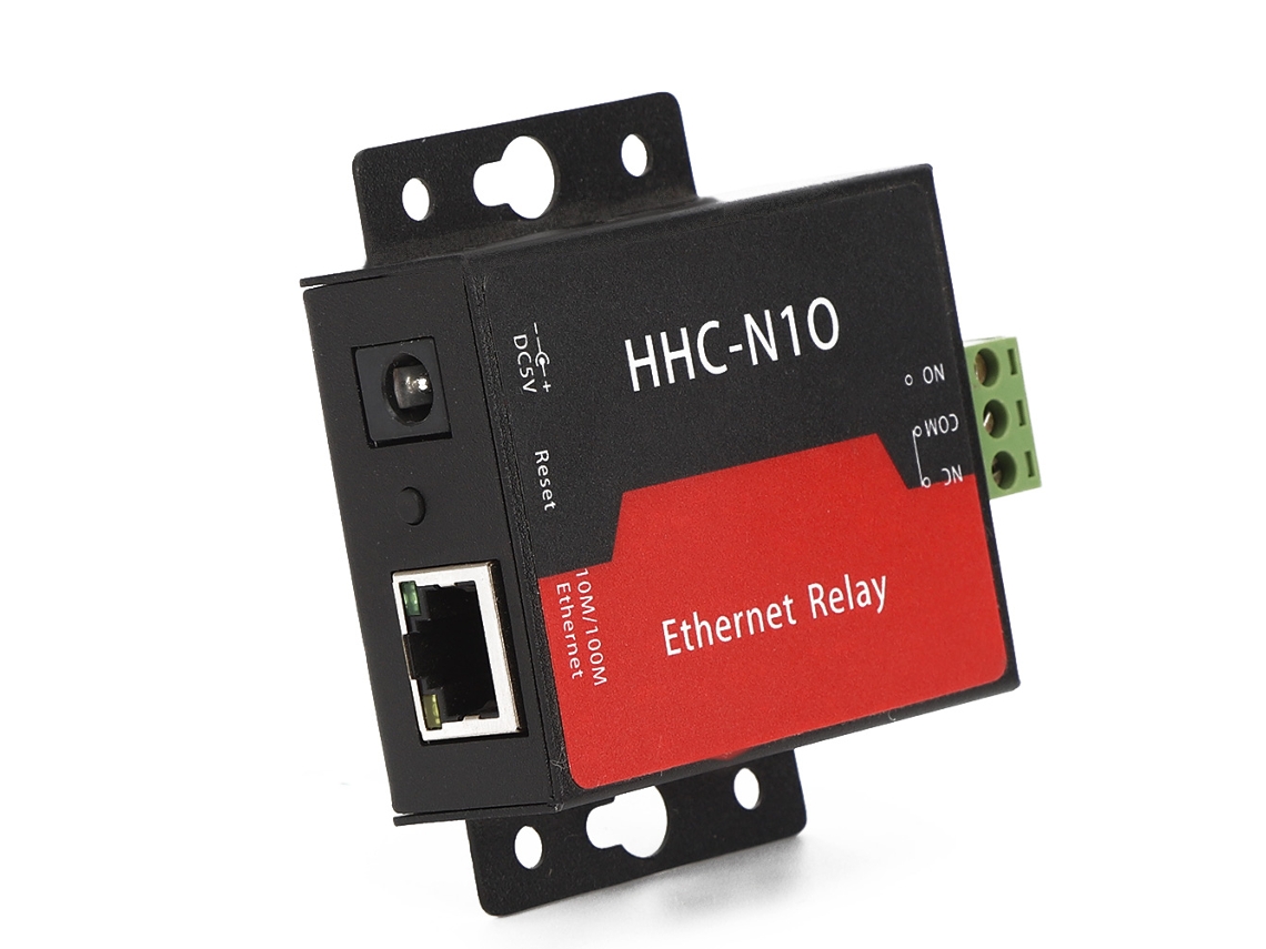 Laxiscreed Módulo Relay Ethernet Tcp De Canal Único Para Rede Ip Com Caso De Proteção