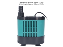 Bomba Submersível Laxiscreed 75w Com Frequência Variável Para Circulação De 3000l/h