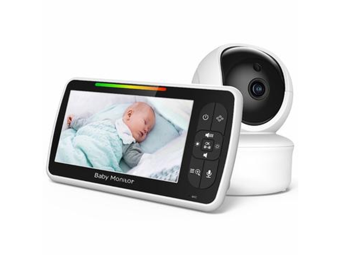Babá Eletrônica Sm650 Tela De 5 Polegadas, Comunicação Bidirecional E... Aquaforge