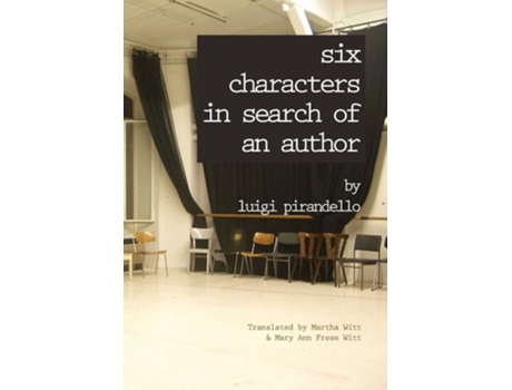 Livro Six Characters In Search Of An Author De Professor Luigi Pirandello (inglês - Capa Dura)