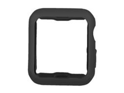 Capa de Apple Watch Series 3 42mm preta com TPU EOOCOO