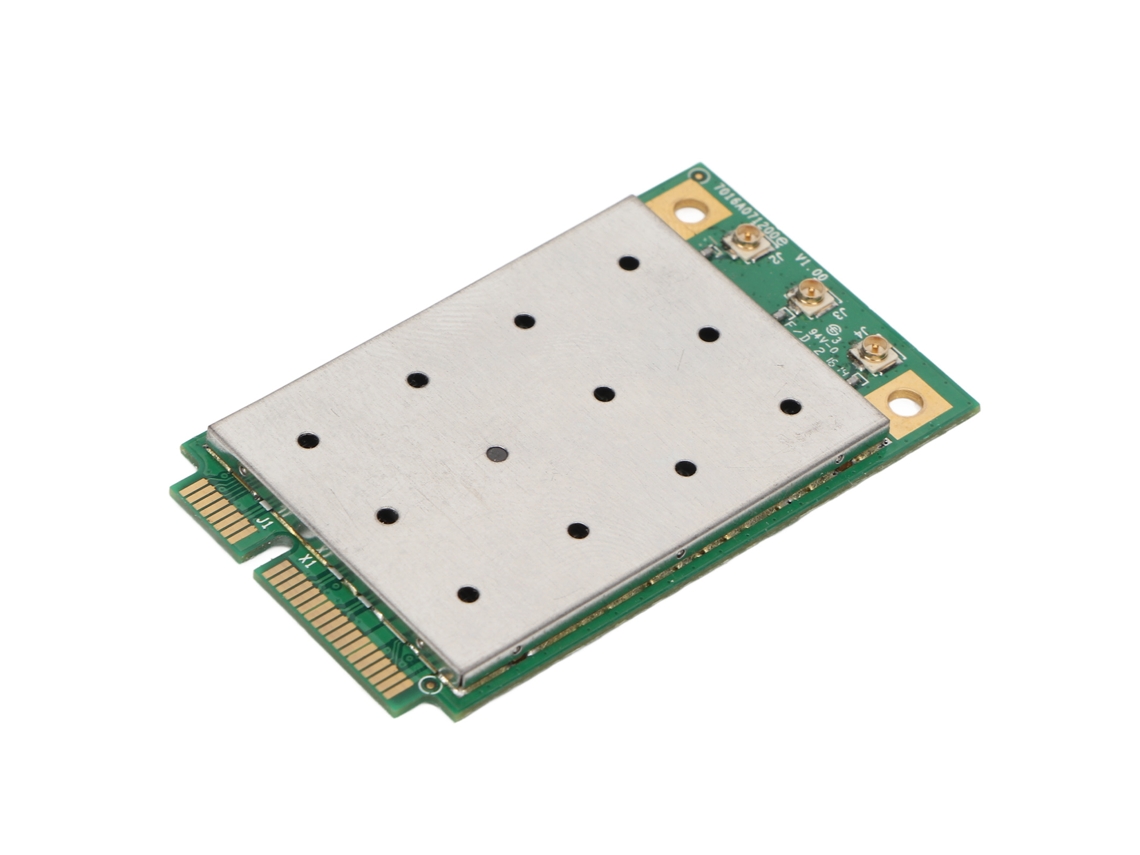Placa De Rede Qca9880 5g 1300mbps 802.11ac/n/b/g 3x3 Mimo Mini Pcie Wifi Card Para Conexão Slowmoose