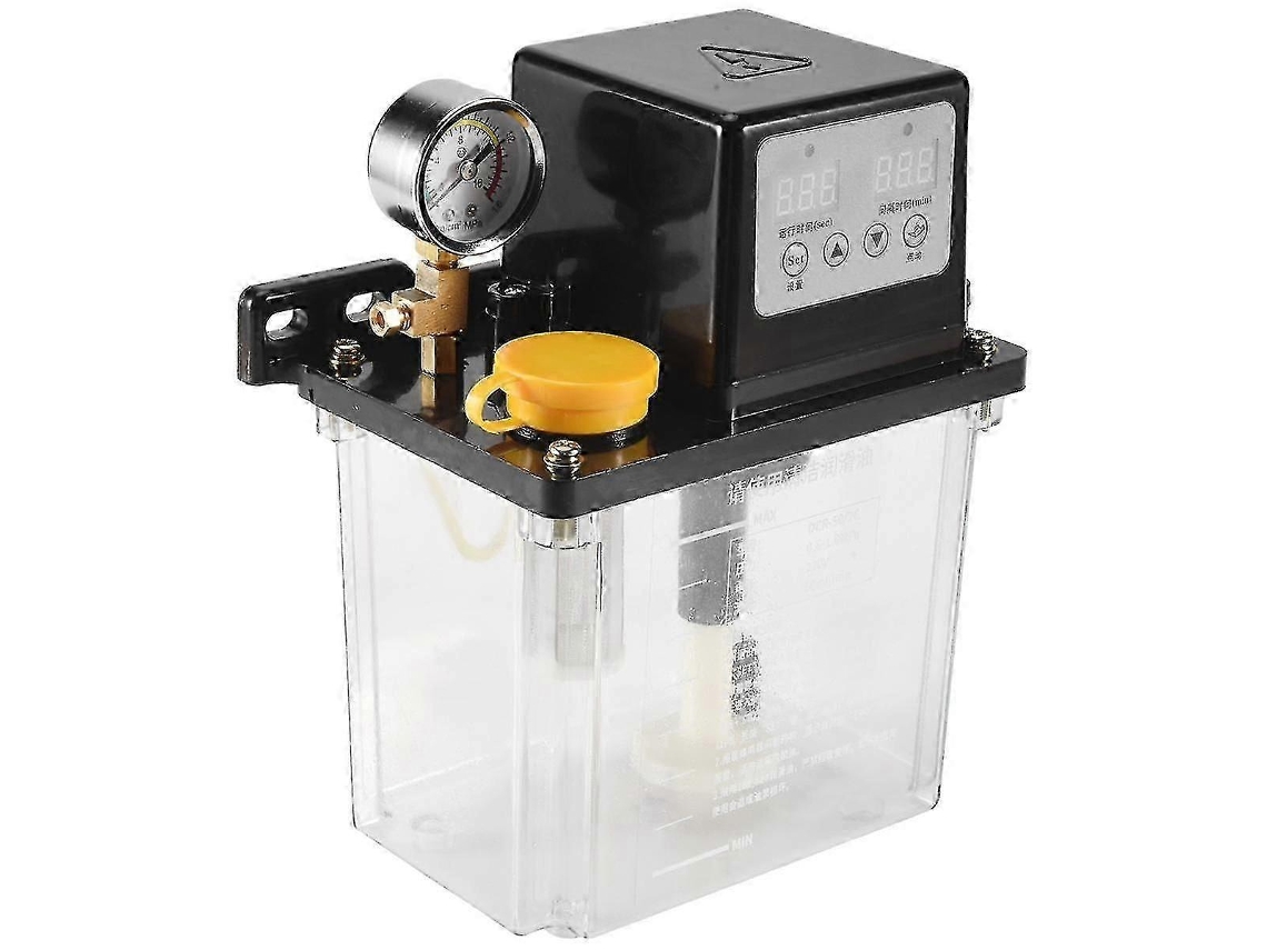Bomba De Óleo Lubrificante 2l Bomba De Óleo Lubrificante Automática Bomba De Lubrificação Eletromagnética Lubrificador PENGDSJE