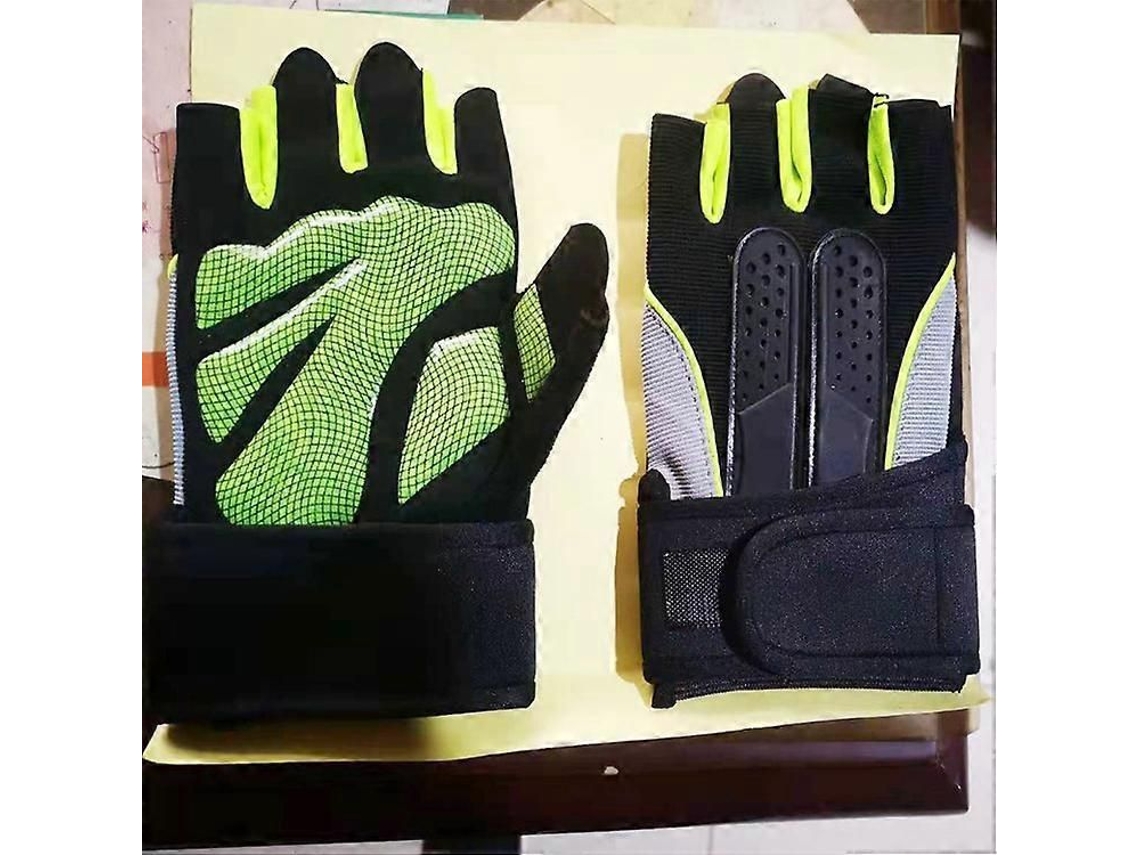 Luvas de Ginástica, Meio Dedo, Proteção para o Pulso TAISHENGDA