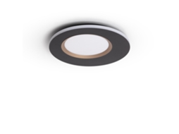 Plafón De Teto Led 30w Em Aço Taska S Preto