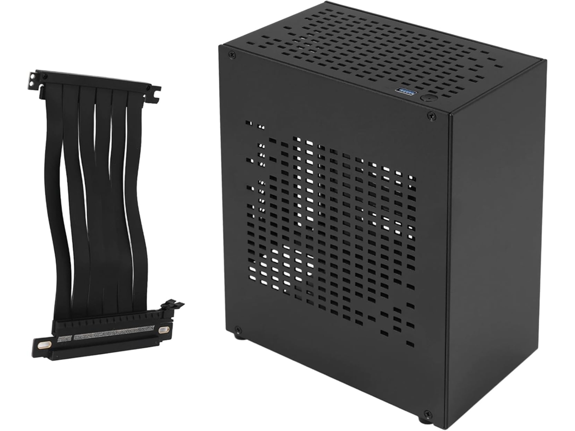 Gabinete Mini Itx A07 Para Computador Htpc Com Usb 3.0 E Cabo Extensor