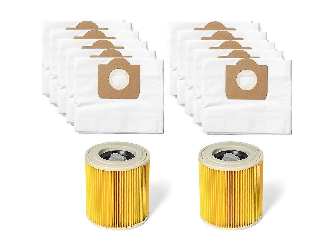 Conjunto De Acessórios Para Aspirador De Pó Com Filtro E Saco Para Pó - Filtros E Sacos Para Aspirador De Pó, Para Karcher Wd2 Plus Wd3 Wd3p Wd_ptg