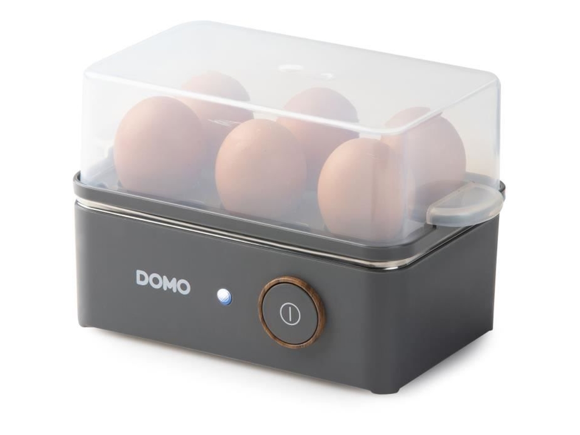 Cozedor De Ovos, Domo, Do9283ek, 400 W, 6 Ovos, Cinza
