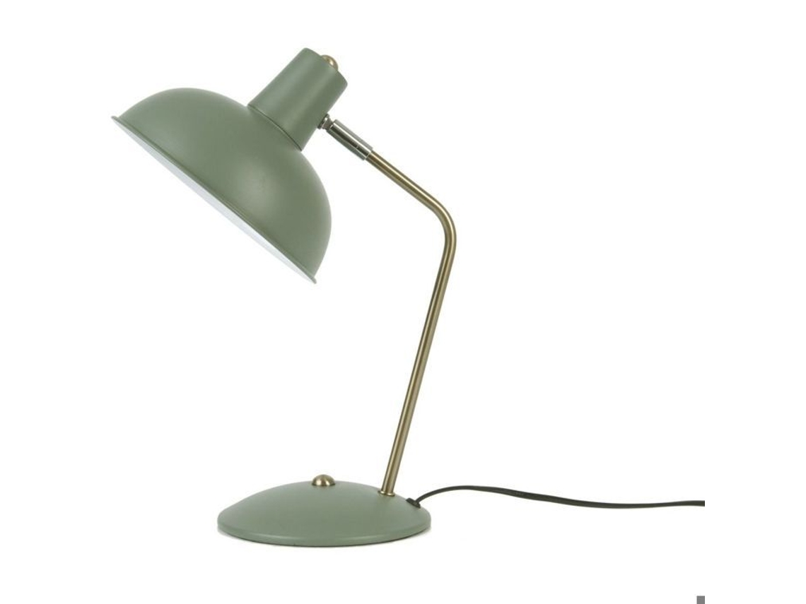 Candeeiro De Mesa Leitmotiv Capuz Verde Selva Metal 1 Lâmpada De 40w