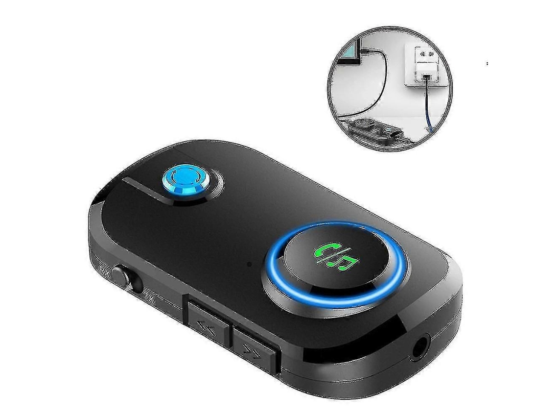 Transmissor E Receptor Bluetooth 5.0 Com Microfone, 3 Em 1 De Baixa Latência W Rosewell