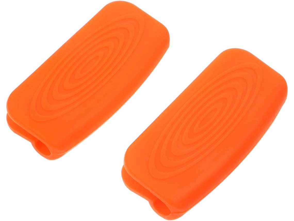 Protetores De Silicone Para Alças De Panelas, 1 Par