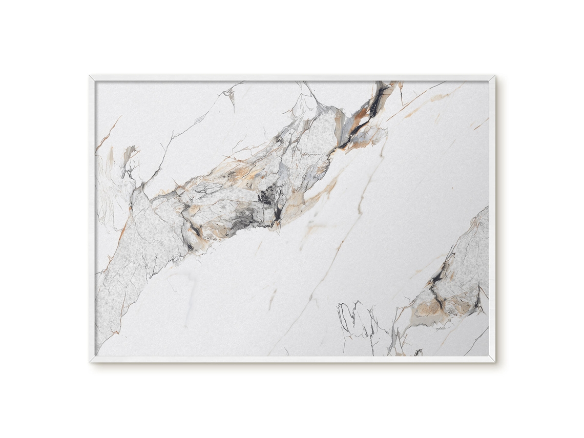 Quadro de parede magnético cinza elegante para escritório Espelharte (100x70 cm)