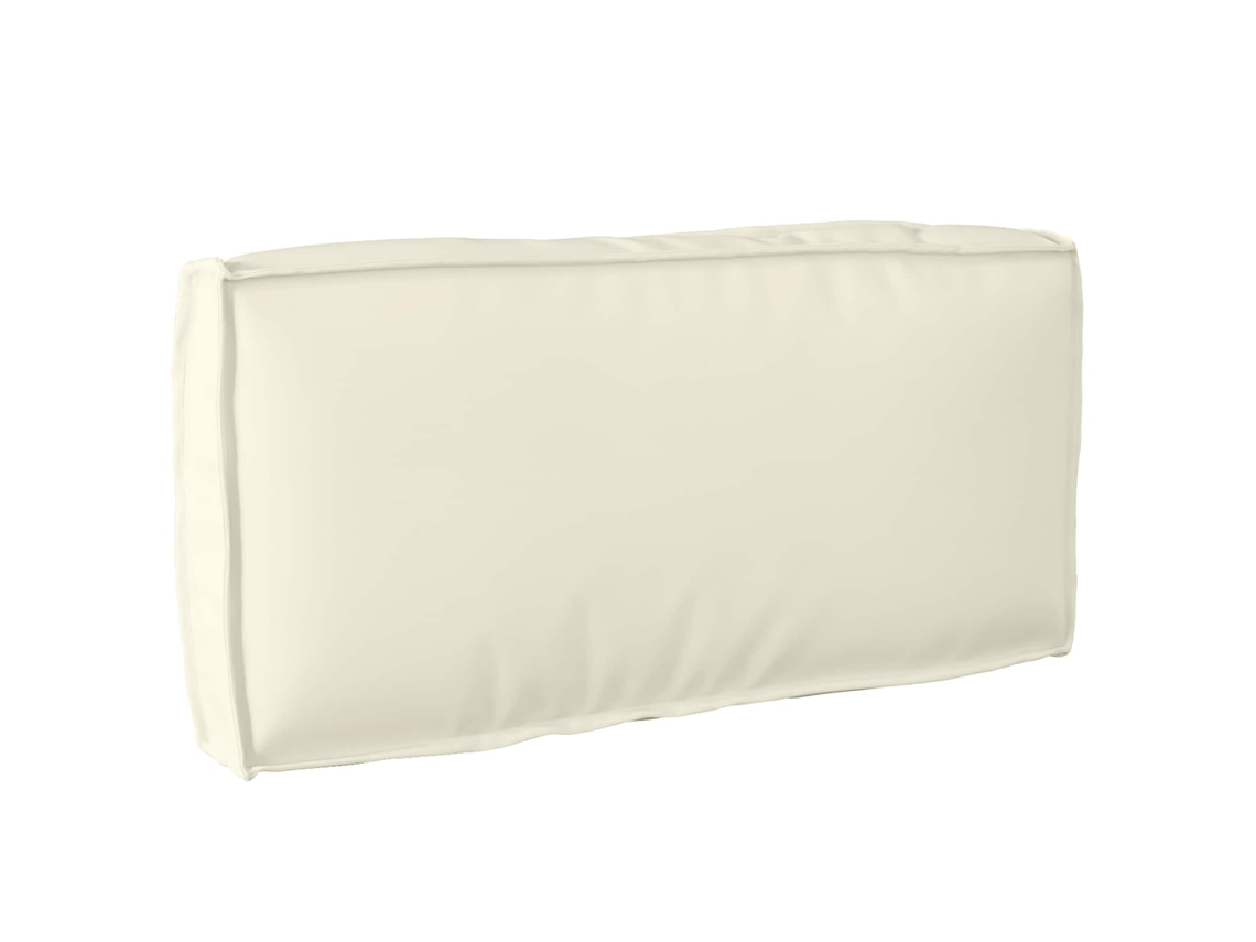 Vidaxl Almofada Tecido Oxford Creme 80 X 40 X 12 Cm