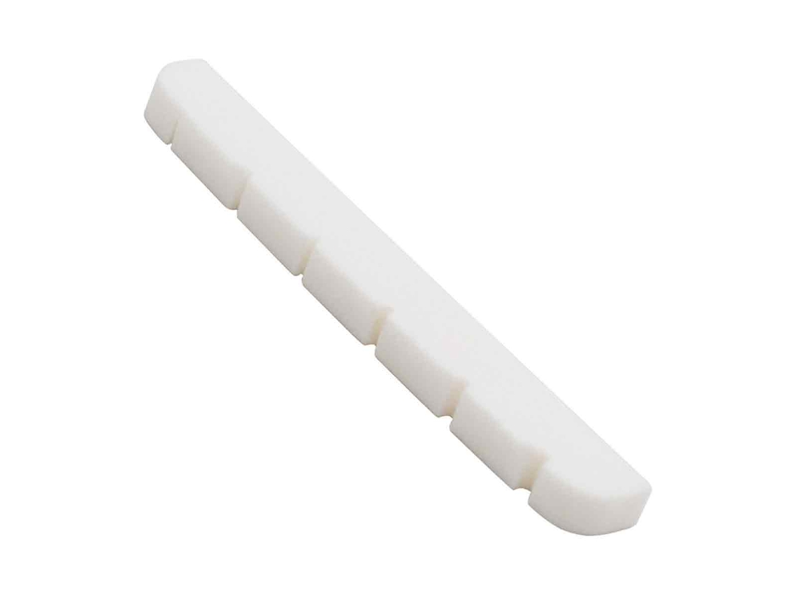 JILLIOPER Porcas de guitarra artificiais em marfim, porcas de osso para guitarra elétrica, graves grandes e abertos, agudos claros como sinos, projetadas de for