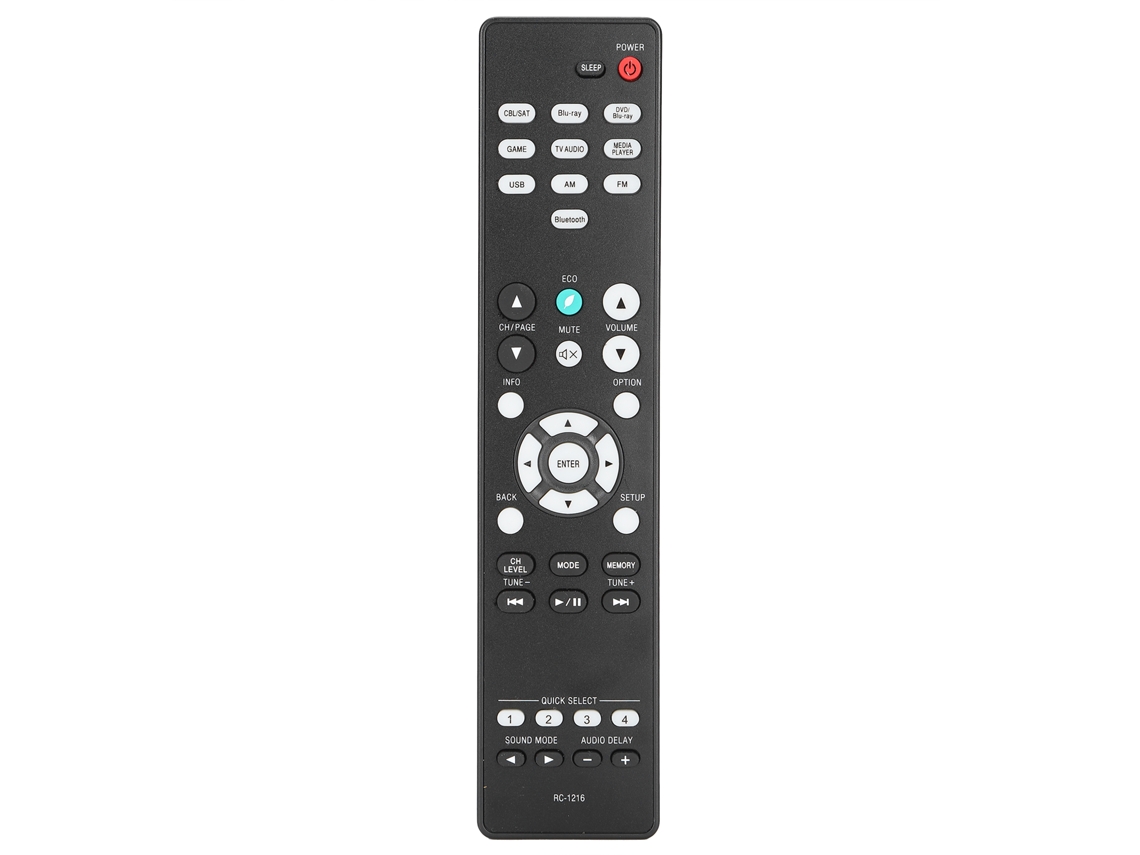 Controle Remoto Portátil Substituto Para Denon Avrs510bt Avrs530bt Áudio E Vídeo Residencial