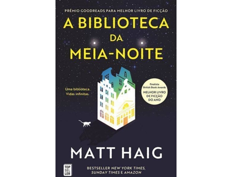 Livro A Biblioteca Da Meia-Noite de Matt Haig (Português)