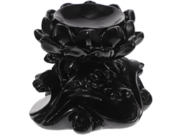 Suporte Pequeno Para Bola De Cristal Resina Amosfun, Base Decorativa Estilo Lótus Para Esferas De 6a 8cm, Suporte De