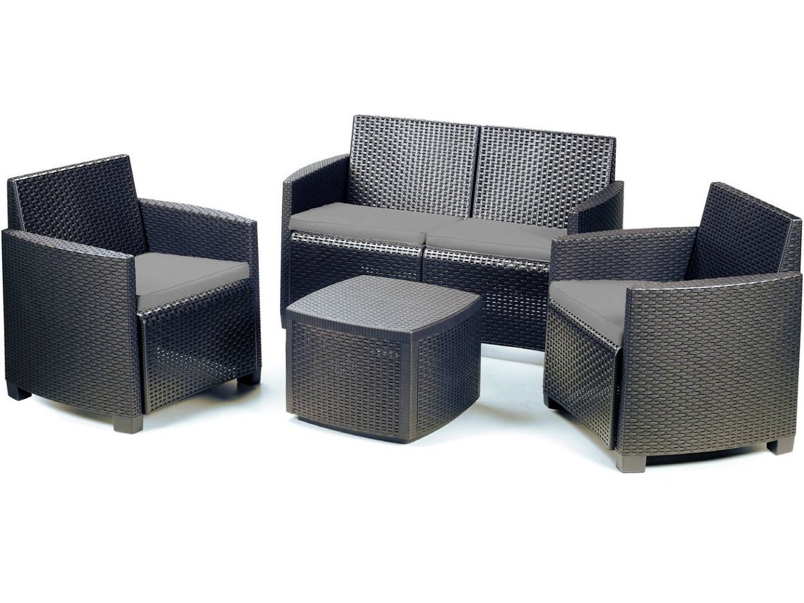 Conjunto IPAE-PROGARDEN Jardim Etna Antracite 