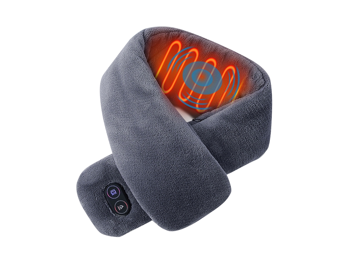 Bufanda Caliente Recargável com Carga USB Leve e Suave S/MARCA