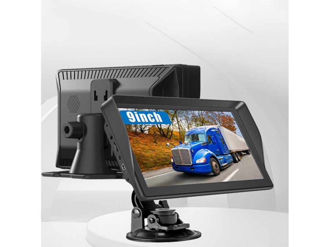 Navegador Gps Automotivo De 9 Polegadas Com Tela Sensível Ao Toque E 2024 Mapas Offline.