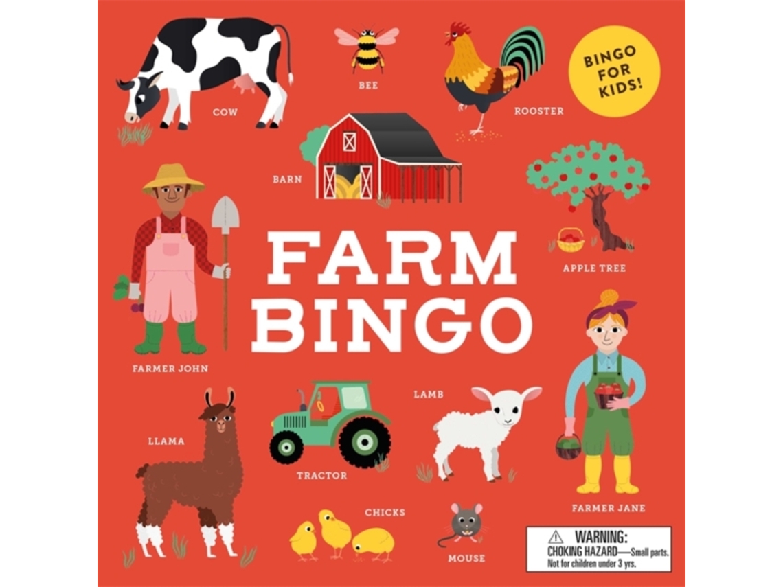 Livro Farm Bingo de Caroline Selmes (Inglês)