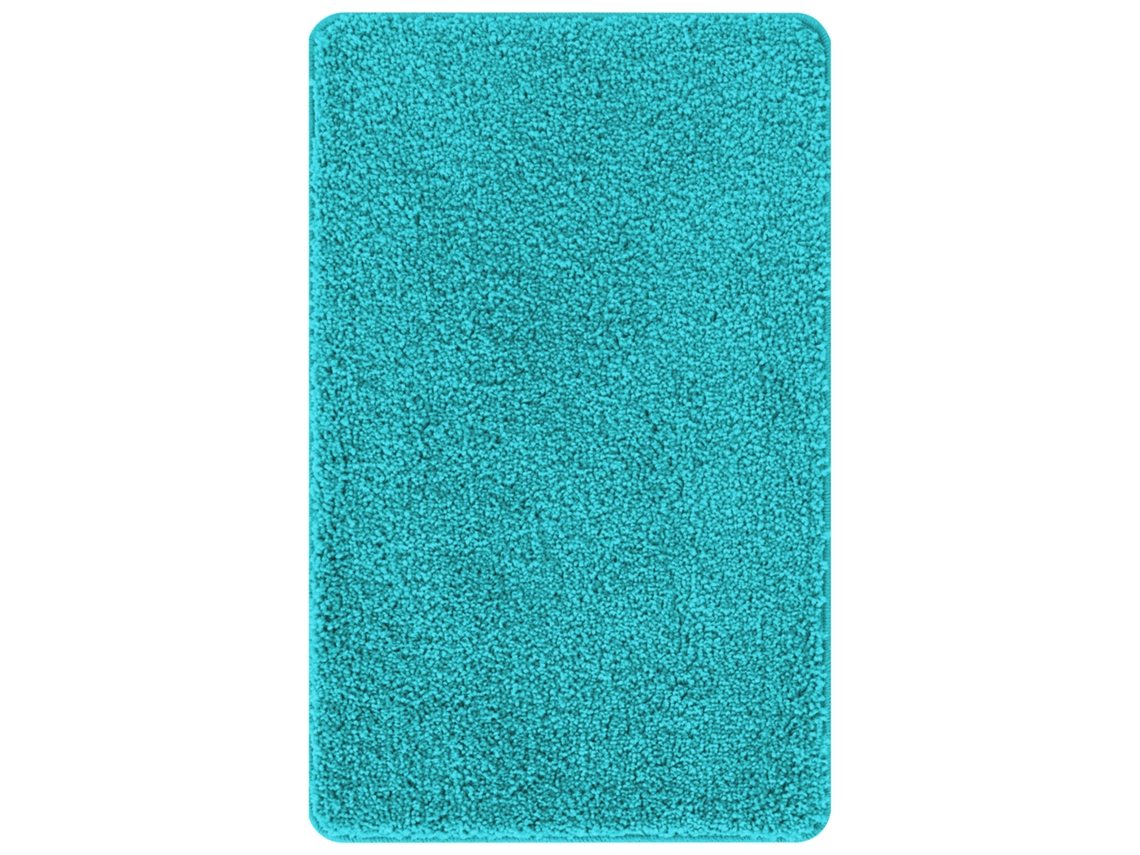 Conjunto 3 Conjunto De Tapetes De Banho Vidaxl Azul-turquesa Polipropileno (50 X 80 Cm)