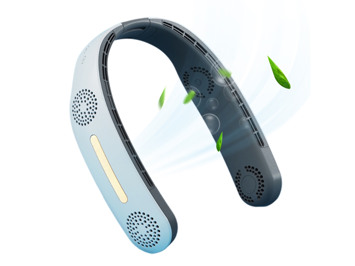 Laxiscreed Ventilador De Pescoço Pequeno, Silencioso E Usb, Ideal Para Atividades Ao Ar Livre