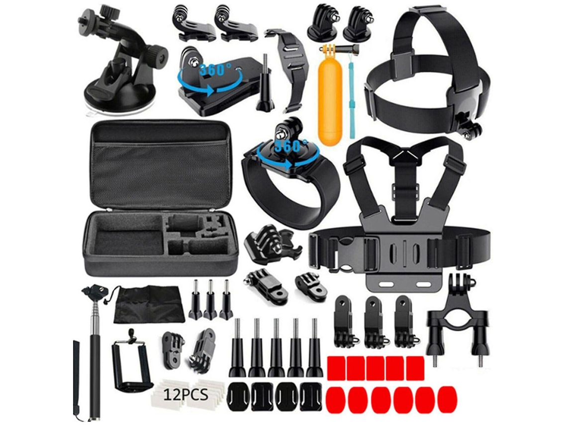 Kit De Acessórios Para Câmera Ação 61 Em 1-aquaforge