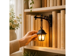 Lanterna De Biblioteca Luminária Decorativa Prateleira, Lanterna Fantasma Fofa, Luz Noturna Led Para Leitura, Mini