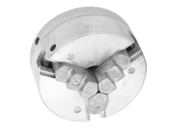 Laxiscreed Porta-morsa De Aço Zinco Com Três Mandris Para Toretes E Máquinas Cnc