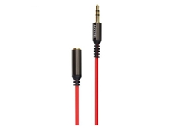 Cabo para AU104 ACCETEL - VERMELHO PRETO