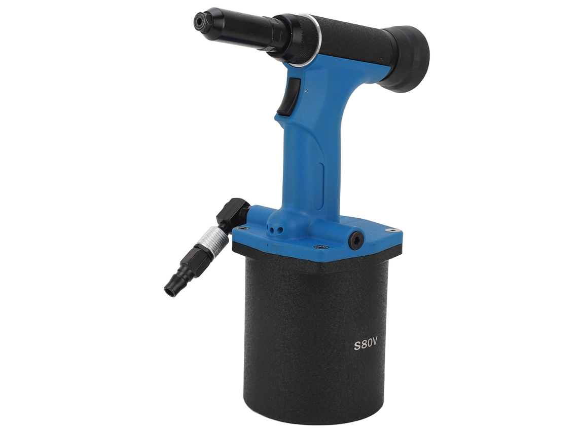 Ferramenta De Ar Laxiscreed 1/4" Para Rebites Compatível Com Alumínio, Ferro E Aço Até 2800 Rpm