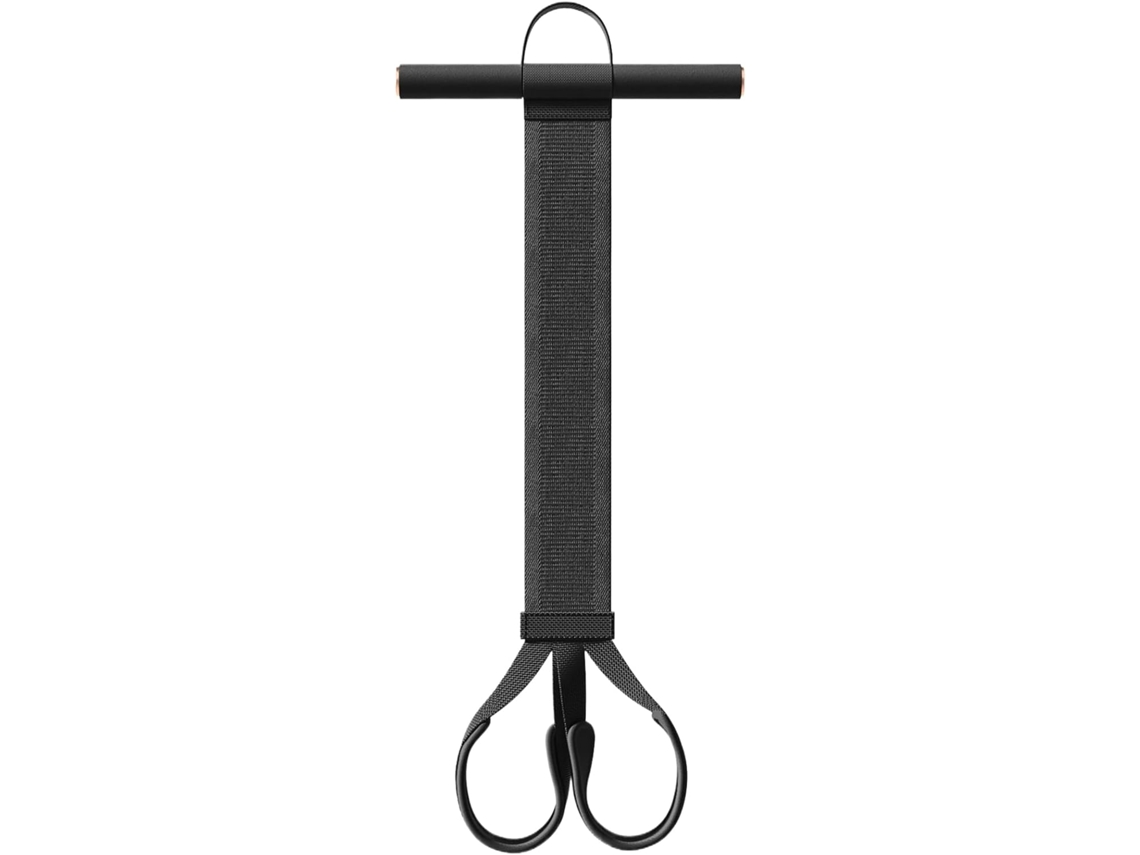 Faixa Elástica De Resistência Com Pedal E Alça 54kg 120lb | Para Pilates, Ioga, Treinamento Força Em Casa