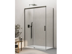 Cabine de Duche Thalassa 1+1 com Painel Lateral Fixo DUCHA.ES (basic) (155x90 cm)